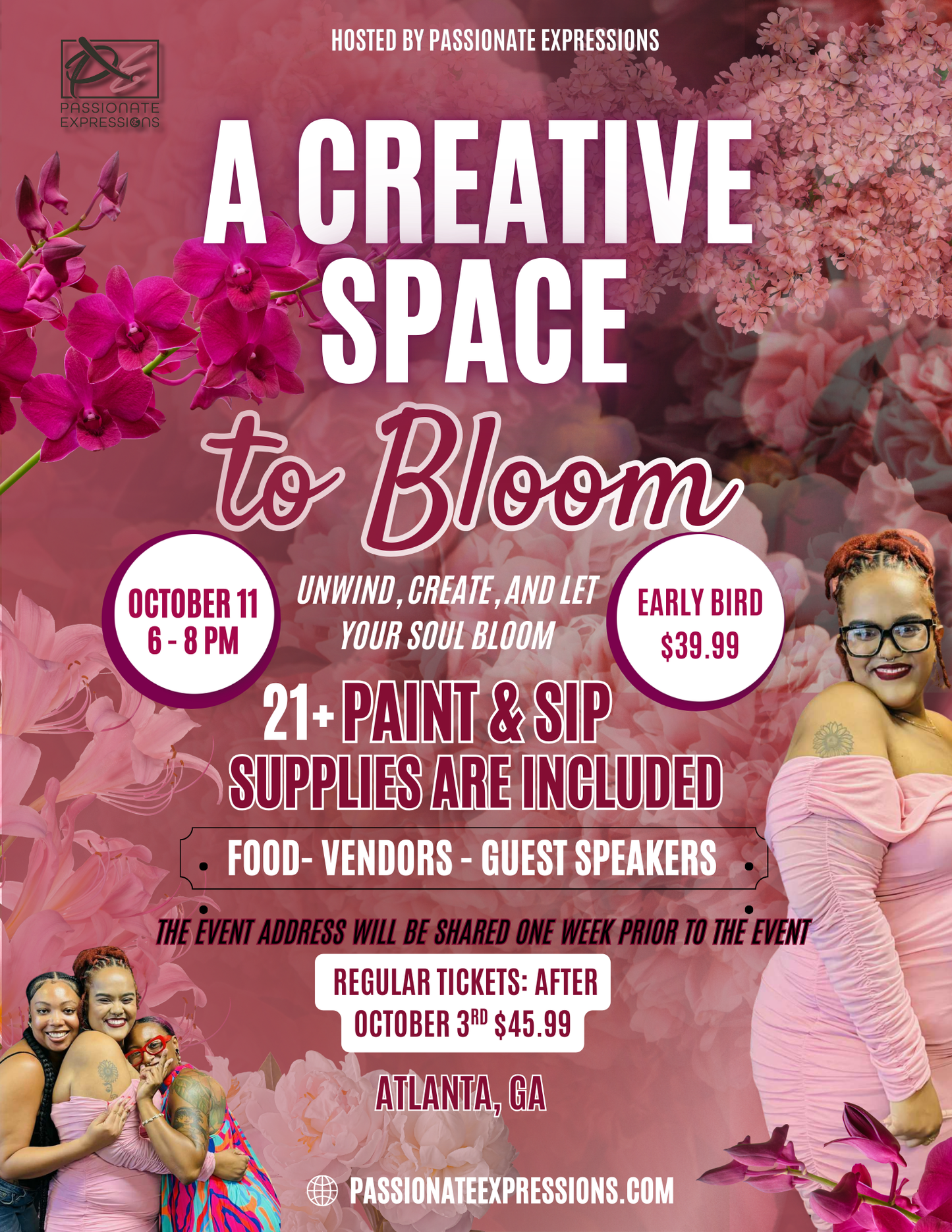 Creative Space to Bloom Admission